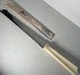 Quikut Quikkle Double Sided Knife 9.5&rdquo; Stainless Serrated Carver Slicer Vintage