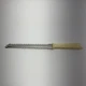 Vtg Quikut Quikkle Double Sided Knife 9.5&rdquo; Stainless Serrated Carver Slicer USA