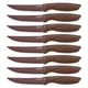 NutriChef 8Pcs Steak Knives Set Dishwasher Safe Non-Stick Scratch Resistant