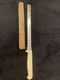 Quikut QUIKKLE double sided serrated blade CARVING slicing KNIFE 13"
