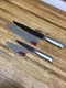 Sabatier Slicing & Paring knife, German Steel, 8 inch, 20J890, Edgekeeper sheath