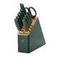 Beautiful 12 Piece Knife Block Set w/ Soft Ergonomic Handles by Drew Barrymore