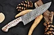 Custom HandMade Forged Damascus Blade Chef Knife PineCone Resin Handle 2795