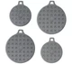 Zakarian by Dash 4-piece Magentic Silicone Trivet - Gray