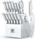 Imarku Kitchen Knife Set, Japanese Knives Set for Kitchen, Stainless Steel Knife