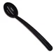 Tupperware E-Series Slotted Spoon 14.5" Long Serving Utensil Black NEW
