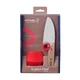 Opinel Le Petit Chef Knife Set, Chef Knife with Rounded Tip, Fingers Guard, F...