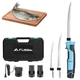 Cordless Electric Fillet Knife 8 10 Stainless Steel Blades 12V FLISSA Portable