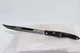 CUTCO 1729 JC Olean N.Y.  Made in U.S.A. Serrated Knife, Brown/Orange Swirl
