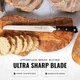 New in Open Box Cutluxe Artisan Series 10" Bread Knife Serrated German Steel C3