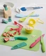 Art + Cook MULTI COLOR Kitchen Gadget & Cutlery Knives Chef Set, 23 Pc