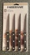 Farberware 4 1/2" Triple Riveted Steak Knife Set (4 Pcs) Stainless Steel Blade