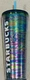 Starbucks Coffee 24oz Tumbler Purple Oil Slick Sparkle witth Straw - Brand New!