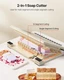 VEVOR Soap Cutter, Cut 1-12 Bars, Precisely and Accurately Cut 1" Bars, Wood Fra