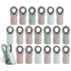 COOK WITH COLOR Magnetic Bag Clips - Food, Chip, Snack, Bread Storage - 20 Pack