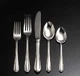 Gorham MELON BUD  20 pc Shiny Set  18/10 Stainless Flatware Service for of 4 NEW