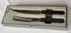Crate & Barrel Bistro Carving Set By Robert Welch Knife Carving Fork NiB