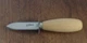 Winco KCL-1  6" Oyster Knife With Wooden Handle Clam Opener Shell Fish Knife