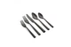 Cambridge Silversmiths Gilda Black Satin 20-Piece Flatware Set Service for 4