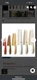 CAROTE 12 Pieces Kitchen Knife Set, Brown - Lightweight