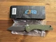 CJRB Kicker Recoil Lock Green J1915-GN 3.5" RPM9 G10 Folding Knife