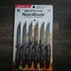 Granitestone - NutriBlade - Steak Knives - Stainless Steel - 6 Piece Easy Grip