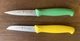 Pair of J.A. Henckels Stainless Steel Paring Knives (11204-080 & 11206-090)