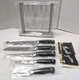 Mercer Culinary M20000 Genesis 6 Piece Glass Knife Block Set