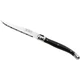 Steelite 5392S057 Laguiole Black Dubost 9" Steak Knife - 6 / CS