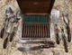 Cutco Classic Table Steak Knife 1059 Set of 12 In Wood Box Plus 8 Utensils