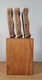 Chicago Cutlery Vintage Steak Knife Set 103S Set 6 w/Block 