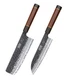 HOSHANHO High Carbon Steel Kitchen Knives Set Japanese Chef Knife Nakiri Knife