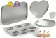 Doll Buddies Kids&rsquo; Complete Oven Pan Set for Easy Bake Ultimate | Small 