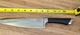 Chicago Cutlery FUSION 8" CHEF'S Knife, STAINLESS Steel, BLACK Soft Grip Handle
