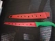 Good Cook Water Melon Knife Red Blade Green Handle  Free Shipping
