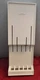 CUTCO Knife Fork Holder Ivory Five Slot #1742 Plastic Tray Drawer Wall Mount USA