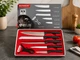 Kunsion 6-Piece Sharp Knife Set w/ Ceramic Peeler KS-0558
