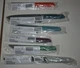New Pampered Chef COATED KNIFE SET OF 6 Kitchen Tools 100837 Dishwasher-safe