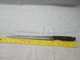 ROYAL SABER No. 5123, Large Chef Knife 8" Full Shank Stainless Wood Handle Japan