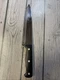 J A Henckels Chefs Knife Ever Sharp Pro 7.5" Blade Black Handle 3 Rivets Slicer