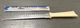 Vintage Quikut Quikkie Knife Stainless 2 edge Serrated Cross Cut Edge 9.5in