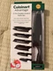 Cuisinart Advantage 12-Pc Ceramic-Coated Knife Set Black w/Blade Covers