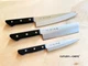 TOJIRO BASIC VG10 Japanese Knife Set (Gyuto/Nakiri/Petty) MADE IN JAPAN