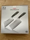 Cangshan L Series German Steel Forged 2-piece Cleaver Knife Set Black Handle