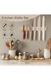 Astercook Knife Set, 13 Pieces Kitchen Knives Set with Healthy Anti-Rust Coat...