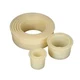 Mercer Culinary M35502 Reinforced 9 Piece Plain Dough Cutter Set w/ Storage Box