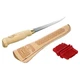 FLF6 Fillet Knife with Leather Sheath and Sharpener
