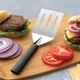 RADA CUTLERY W228 TURNOVER BLACK HANDLE