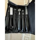 Mercer Culinary M21820 Garnish Set - Black 6 piece