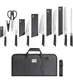 Cangshan HELENA Series German Steel Forged BBQ Knife Set (Black, 9p NEW SEALED)